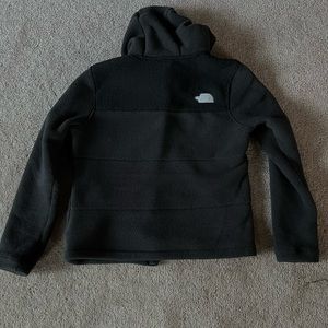 The north face fleece button up